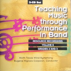 画像1: CD　TEACHING MUSIC THROUGH PERFORMANCE IN BAND: VOLUME 8 GRADE 2 AND GRADE 3（3枚組）（近日発売！）