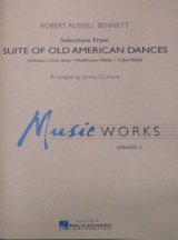 吹奏楽譜　古いアメリカ舞曲による組曲（Suite　of　Old　American　Dances)　作曲／R,Rベネット　編曲／J,カーナウ