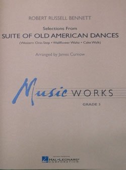 画像1: 吹奏楽譜　古いアメリカ舞曲による組曲（Suite　of　Old　American　Dances)　作曲／R,Rベネット　編曲／J,カーナウ