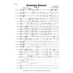 画像1: 金管バンド楽譜　アルメニアン・ダンス パート１　全曲版　作曲／Ａ．リード　編曲／小泉 貴久 