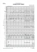吹奏楽譜　オペレーション・ゼロ　作曲／ウォン・カー・クン 