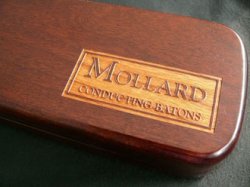 画像2: MOLLARD社　高級木製タクトケース　ユニバーサル　（2本収納タイプ）【2019年3月再入荷】