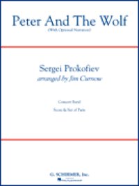 吹奏楽譜 ピーターと狼（PETER AND THE WOLF）　作曲／プロコフィエフ　編曲／カーナウ 【2024年7月価格改定】