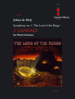 画像1: 吹奏楽譜 指輪物語より第1楽章「ガンダルフ」　作曲／ヨハン・デ・メイ