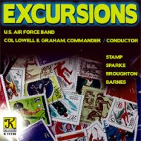 CD エクスカージョンズ(EXCURSIONS)　アメリカ空軍バンド・自主制作盤シリーズ　【2013年10月取扱開始】