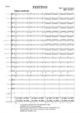 金管バンド楽譜　フェスティーボ　作曲：ネリベル　編曲：鈴木 栄一　【2013年10月取扱開始】