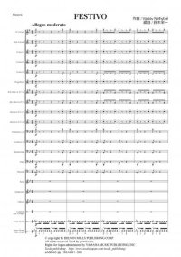 金管バンド楽譜　フェスティーボ　作曲：ネリベル　編曲：鈴木 栄一　【2013年10月取扱開始】