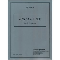 画像1: 吹奏楽譜　エスカペイド（Escapade）　作曲／ジョセフ・スパニョーラ（Joseph Spaniola）【2013年12月取扱開始】