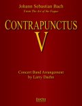 吹奏楽譜 対位法第5番　作曲／ヨハン・ゼバスティアン・バッハ　編曲／ラリー・ディーン【2014年11月取扱開始】