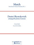 吹奏楽譜 行進曲（「バラエティ・オーケストラのための組曲第1番」より）…　作曲／ドミートリイ・ショスタコーヴィチ　編曲／ジェームズ・カーナウ【2014年11月取扱開始】超話題！