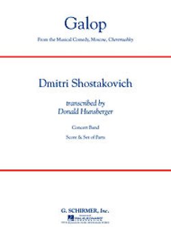 画像1: 吹奏楽譜 ギャロップ（モスクワのチェリョムーシカ」より）　作曲／ドミートリイ・ショスタコーヴィチ　編曲／ドナルド・ハンスバーガー【2014年11月取扱開始】超話題！