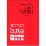 吹奏楽譜　パリのスケッチ(PARIS SKETCHES) 　作曲／ マーティン・エレビー(Martin Ellerby)