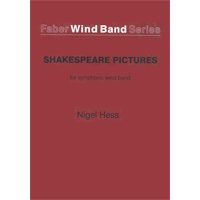 吹奏楽譜　シェイクスピア・ピクチャーズ　作曲／ナイジェル・ヘス（Nigel Hess）【2023年4月価格改定】