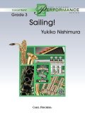 吹奏楽譜 Sailing （航海）作曲／西邑　由紀子【2016年6月取扱開始】