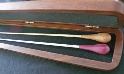 画像7: MOLLARD社 高級木製タクトケース ユニバーサル (2本収納タイプ)【2019年3月再入荷】