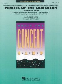 吹奏楽譜　交響組曲「パイレーツ・オブ・カリビアン〜呪われた海賊たち」（同名ディズニー映画より）【Pirates Of The Caribbean, Symphonic Suite】【2024年9月価格改定】