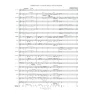 金管バンド楽譜　スコットランドの釣鐘草による変奏曲　作曲／シベリウス　編曲／マーラット