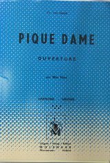 吹奏楽譜特価セール　歌劇スペードの女王　（PIQUE　DAME　OVERTURE）　作曲／スッペ　編曲／マス（Wim　Mass）