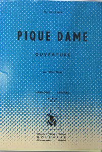 吹奏楽譜特価セール　歌劇スペードの女王　（PIQUE　DAME　OVERTURE）　作曲／スッペ　編曲／マス（Wim　Mass）