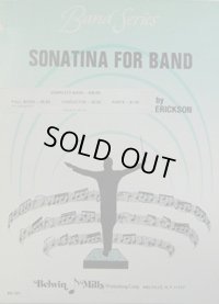 吹奏楽譜特価セール　バンドのためのソナチネ（SONATINA　FOR　BAND）　作曲／F,エリクソン（FrankErickson）
