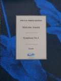 オーケストラスコア　交響曲第２番（Symphony　No,２）　作曲／M,アーノルド（Malcom　Arnold）