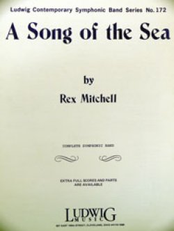 画像1: 吹奏楽譜　海の歌　作曲／ミッチェル