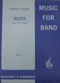 吹奏楽譜特価セール　組曲「惑星」より火星　作曲／ホルスト　編曲／J,カーウエン