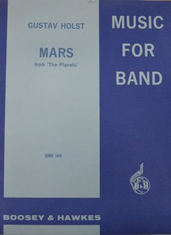 画像1: 吹奏楽譜特価セール　組曲「惑星」より火星　作曲／ホルスト　編曲／J,カーウエン