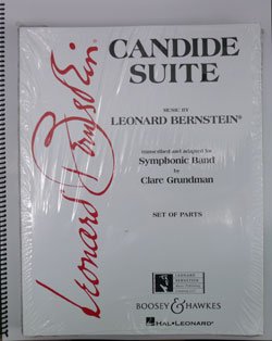画像1: 吹奏楽譜　「キャンディード」組曲　作曲者 バーンスタイン 　編曲者 グランドマン 