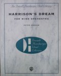 吹奏楽譜　ハリソンの夢　作曲者 ／P.グレーアム　 編曲者 ／ハンスバーガー 