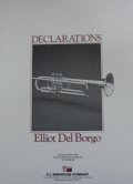 吹奏楽譜特価セール　デクリレイションズ（Declartions）　作曲／Elliot　Del　Borgo
