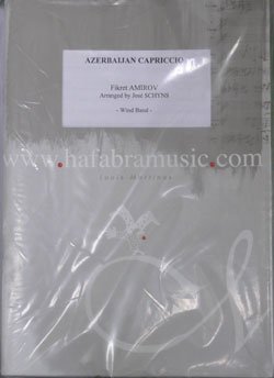 画像1: 吹奏楽譜　アゼルバイジャン奇想曲（AZERBAIJAN　CAPPRICCIO）　作曲／F,アミロフ（Fikret　AMIROV)　編曲／シンス（SCHYNS）