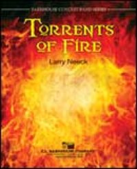 吹奏楽譜　トレンツ・オブ・ファイアー（TORRENTS OF FIRE）　作曲／ラリー・ニーク