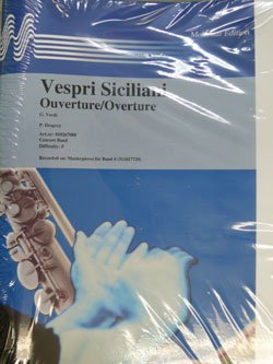 画像1: 吹奏楽譜　歌劇「シチリア島の夕べの祈り」序曲　作曲／ヴェルディ　編曲／Desprey