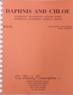 画像1: 吹奏楽譜　「ダフニスとクロエ」第2組曲　作曲者 ラヴェル　 編曲者 ハインズレー 