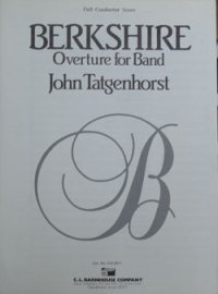 吹奏楽譜特価セール　BERKSHIRE　作曲／John　Tatgenhorst