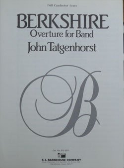 画像1: 吹奏楽譜特価セール　BERKSHIRE　作曲／John　Tatgenhorst