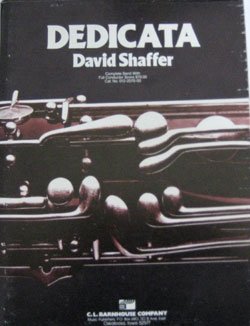 画像1: 吹奏楽譜特価セール　デディカータ（DEDICATA)　作曲／David　Shaffer（デビット・シェーファー）