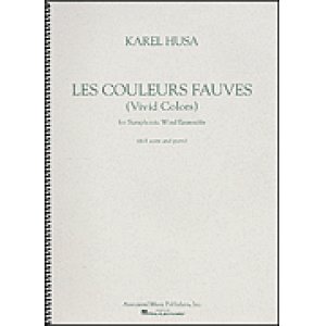 画像: 吹奏楽譜　レ・クルール・フォーヴ(ビビッド・カラーズ): Les Couleurs Fauves (Vivid Colors)　作曲／Ｋ．フサ