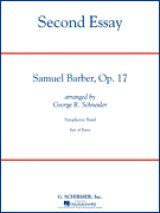 画像: 吹奏楽譜　セカンド・エッセイ　作曲／バーバー　編曲／George Schneider （ ジョージ・シュナイダー ）