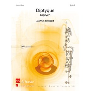 画像: 吹奏楽譜　ディプティック(Diptyque (Dyptych)) 作曲／ヤン・ヴァン・デル・ロースト