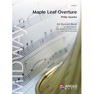 画像: 吹奏楽譜 メイプル・リーフ序曲(Maple Leaf Overture)作曲／フィリップ・スパーク