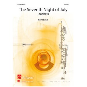 画像: 吹奏楽譜　The Seventh Night of July （たなばた）　作曲者／ 酒井格　【2023年6月改定】 