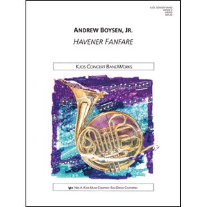 画像: 吹奏楽譜　ハヴナー・ファンファーレ(HAVENER FANFARE)　　作曲／アンドリュー・ボイセンJr(Andrew Boysen Jr)