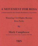 画像: 吹奏楽譜　ローザのための楽章 (MOVEMENT FOR ROSA) 　作曲／マーク・キャンプハウス(Mark Camphouse)