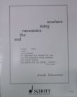 画像2: 吹奏楽譜　そしてどこにも山の姿はない(AND THE MOUNTAINS RISING NOWHERE)　作曲／ ジョセフ・シュワントナー (Joseph Schwantner)