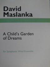 画像: 輸入吹奏楽スコア　子供の庭の夢　作曲／D,マスランカ