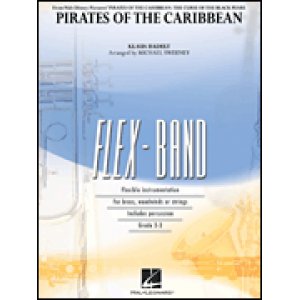 画像: フレックス吹奏楽譜　パイレーツ・オブ・カリビアン（Pirates of the Caribbean）Klaus Badelt作曲　Michael Sweeney編曲