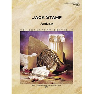 画像: 吹奏楽譜　エアーリンク （AirLink）　作曲／Jack Stamp （ ジャック・スタンプ ） 
