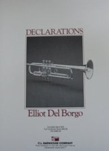 画像: 吹奏楽譜特価セール　デクリレイションズ（Declartions）　作曲／Elliot　Del　Borgo
